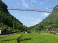 A ponte suspensa mais alta do mundo